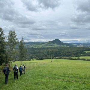 vom Stoffel, Blick auf den nächsten Anstieg Hohen Hewen